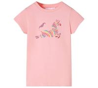 vidaXL Maglietta da bambina Rosa 140