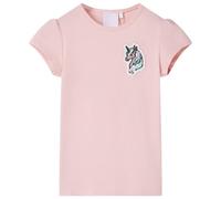 Maglietta da Bambina Rosa Chiaro 104