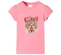 Maglietta da Bambina Rosa Neon 128