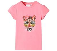 Maglietta da Bambina Rosa Neon 92