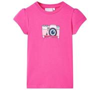 vidaXL Maglietta da Bambina Rosa Scuro 116