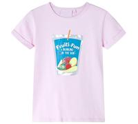 Maglietta da Bambina Rosa Tenue 104