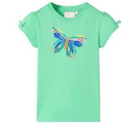 Maglietta da Bambina Verde Chiaro 104