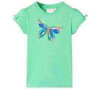 Maglietta da Bambina Verde Chiaro 116