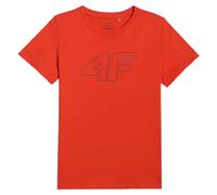 Maglietta da bambino 4F Tshirt M2417 Dimensione per bambini: 122 / Colore: rosso