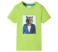 Maglietta da Bambino a Maniche Corte Lime 128