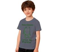 Maglietta da bambino a maniche corte per bambini, casual, leggera e resistente, comfort per il tempo libero, traspirante, igroscopico, vestibilità standard, camicie estive, a buon mercato, Grigio 1, 8