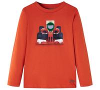 Maglietta da Bambino a Maniche Lunghe Arancione 140