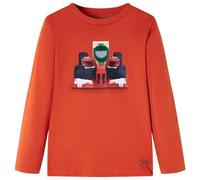 Maglietta da Bambino a Maniche Lunghe Arancione 140