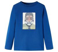 Maglietta da Bambino a Maniche Lunghe Blu Scuro 104