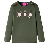 Maglietta da Bambino a Maniche Lunghe Cachi 128