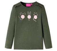 Maglietta da Bambino a Maniche Lunghe Cachi 140