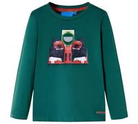 Maglietta da Bambino a Maniche Lunghe Verde 128