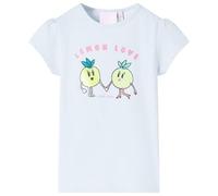 vidaXL Maglietta da Bambino Azzurra 104