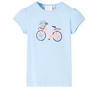 Maglietta da Bambino Azzurra 128