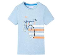 Maglietta da Bambino Blu Tenue Mélange 140