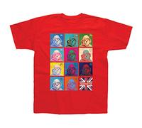 Maglietta da bambino con licenza ufficiale Paddington Bear 100% cotone con motivo classico "Warhol" stampato sul davanti. Disponibile in età 1-2, 3-4, 5-6, 7-8 e 9-10 anni. Rosso 7-8 Anni