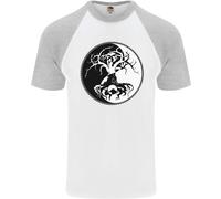 Maglietta Da Baseball A Manica Corta Yggdrasil Tree Per Uomo