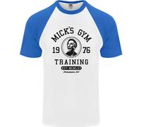 Maglietta Da Baseball A Maniche Corte Micks Gym Training Boxing Boxer Uomo