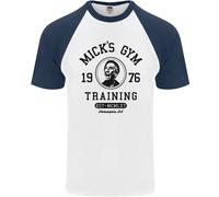 Maglietta Da Baseball A Maniche Corte Micks Gym Training Boxing Boxer Uomo
