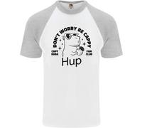 Maglietta Da Baseball Divertente Per Uomo Be Cappy S/S Capybara