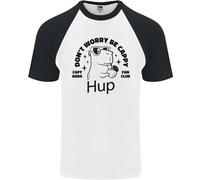 Maglietta Da Baseball Divertente Per Uomo Be Cappy S/S Capybara