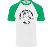 Maglietta Da Baseball Divertente Per Uomo Be Cappy S/S Capybara
