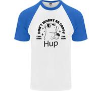Maglietta Da Baseball Divertente Per Uomo Be Cappy S/S Capybara