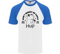Maglietta Da Baseball Divertente Per Uomo Be Cappy S/S Capybara