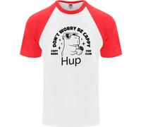 Maglietta Da Baseball Divertente Per Uomo Be Cappy S/S Capybara