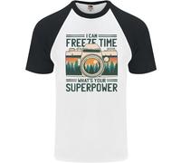 Maglietta Da Baseball S/S Da Uomo Freeze Time Photography Photographer