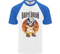 Maglietta Da Baseball S/S Divertente Per Bambini E Neonati Parodia Babylorian