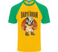 Maglietta Da Baseball S/S Divertente Per Bambini E Neonati Parodia Babylorian