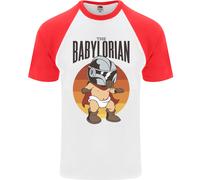 Maglietta Da Baseball S/S Divertente Per Bambini E Neonati Parodia Babylorian