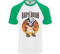 Maglietta Da Baseball S/S Divertente Per Bambini E Neonati Parodia Babylorian