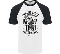 Maglietta Da Baseball S/S Muay Thai Full Contact MMA Uomo