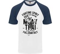 Maglietta Da Baseball S/S Muay Thai Full Contact MMA Uomo