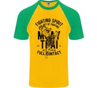 Maglietta Da Baseball S/S Muay Thai Full Contact MMA Uomo