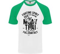Maglietta Da Baseball S/S Muay Thai Full Contact MMA Uomo