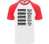 Maglietta Da Baseball S/S Nera Come Un Sogno Uomo Mese Della Storia