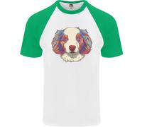 Maglietta Da Baseball S/S Per Uomo Australian Shepherd Dog