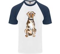 Maglietta Da Baseball S/S Per Uomo Catahoula Shepherd Dog