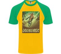 Maglietta Da Baseball S/S Per Uomo Downhill Mountain Biking DH