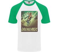 Maglietta Da Baseball S/S Per Uomo Downhill Mountain Biking DH