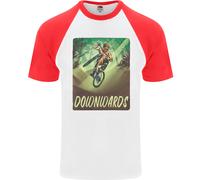 Maglietta Da Baseball S/S Per Uomo Downhill Mountain Biking DH