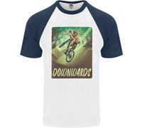 Maglietta Da Baseball S/S Per Uomo Downhill Mountain Biking DH