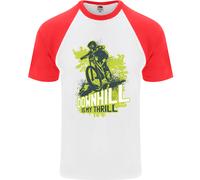 Maglietta Da Baseball S/S Per Uomo Downhill Mountain Biking My Thrill