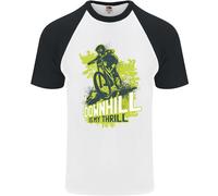 Maglietta Da Baseball S/S Per Uomo Downhill Mountain Biking My Thrill