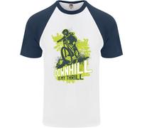 Maglietta Da Baseball S/S Per Uomo Downhill Mountain Biking My Thrill