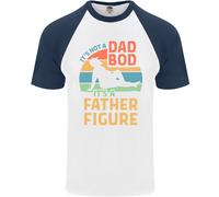 Maglietta Da Baseball S/S Per Uomo 'Father Figure' Per La Festa Del Papà
